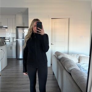 lululemon athletica Black Full-Zip Jacket